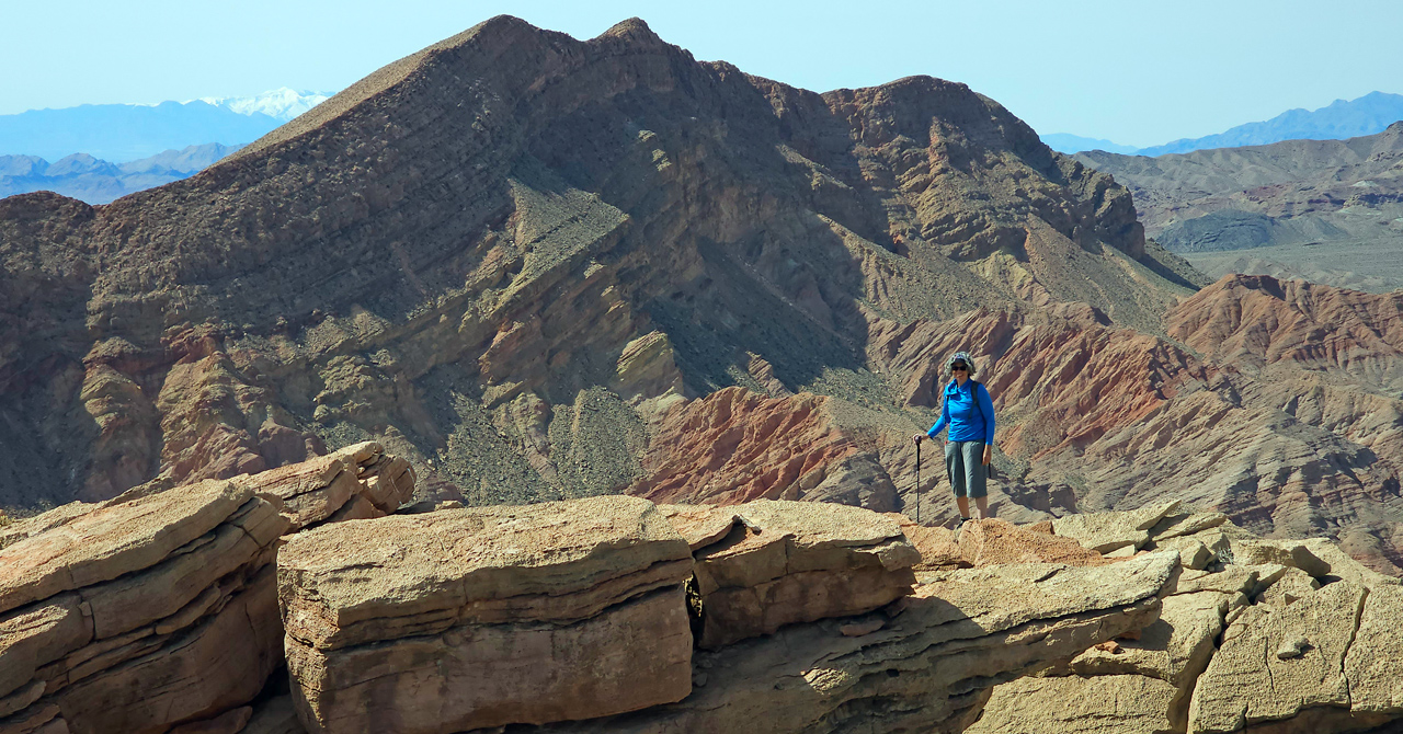 near Anniversary Peak, Lake Mead