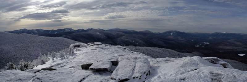 Panoramic from Cascade Mountain